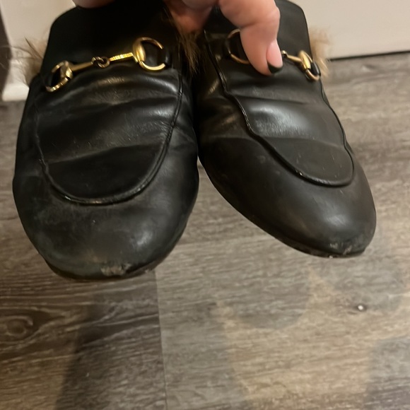 Gucci Princetown with fur size 38 - Picture 4 of 4